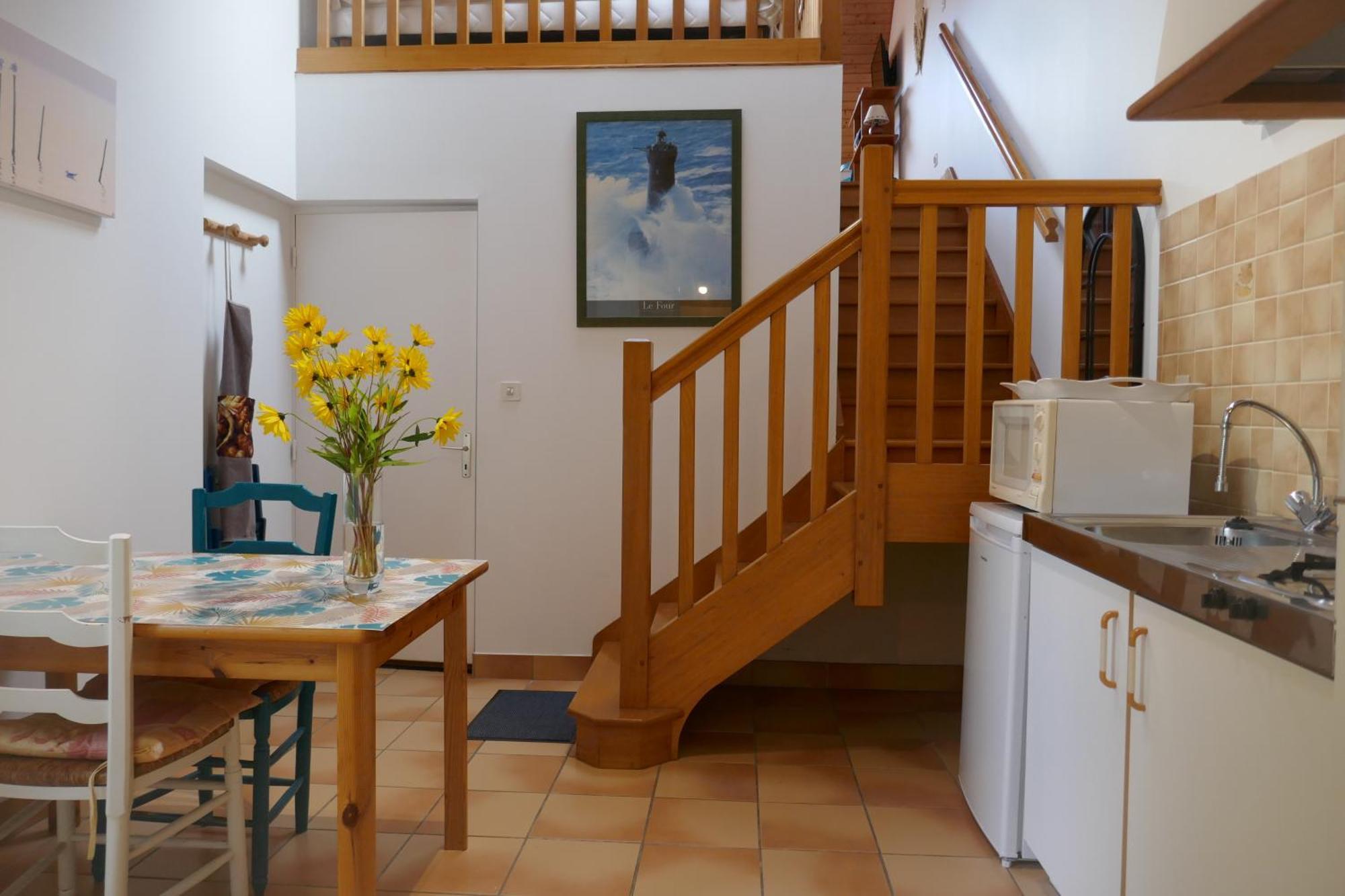 Grand Studio Duplex Avec Jardin La Trinité-sur-Mer Eksteriør bilde