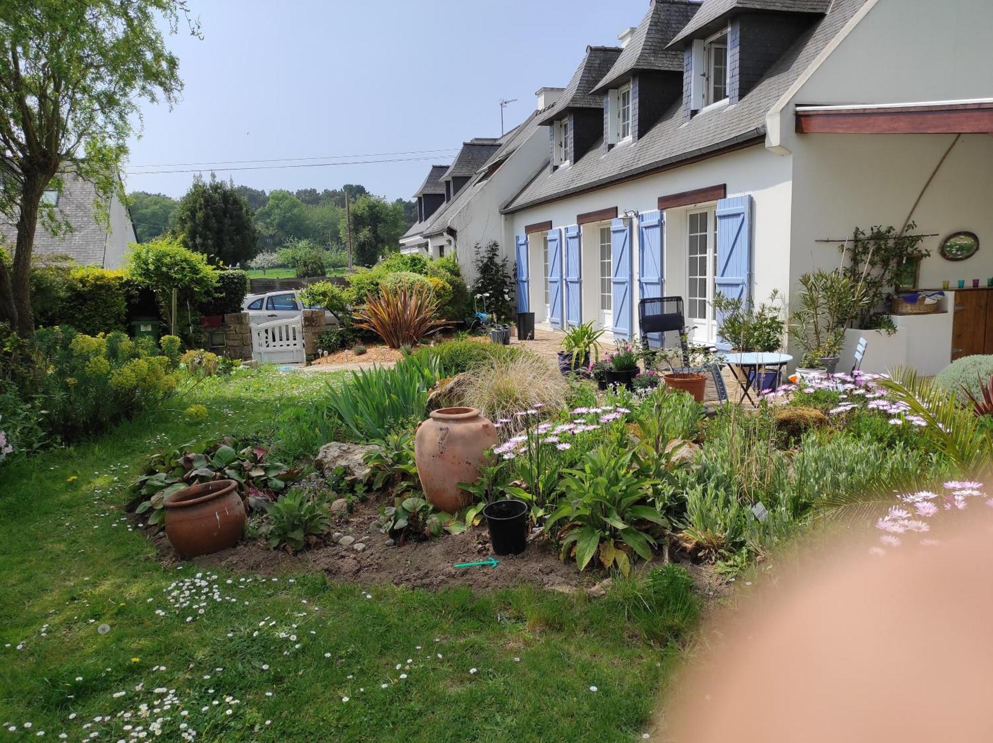Grand Studio Duplex Avec Jardin La Trinité-sur-Mer Eksteriør bilde