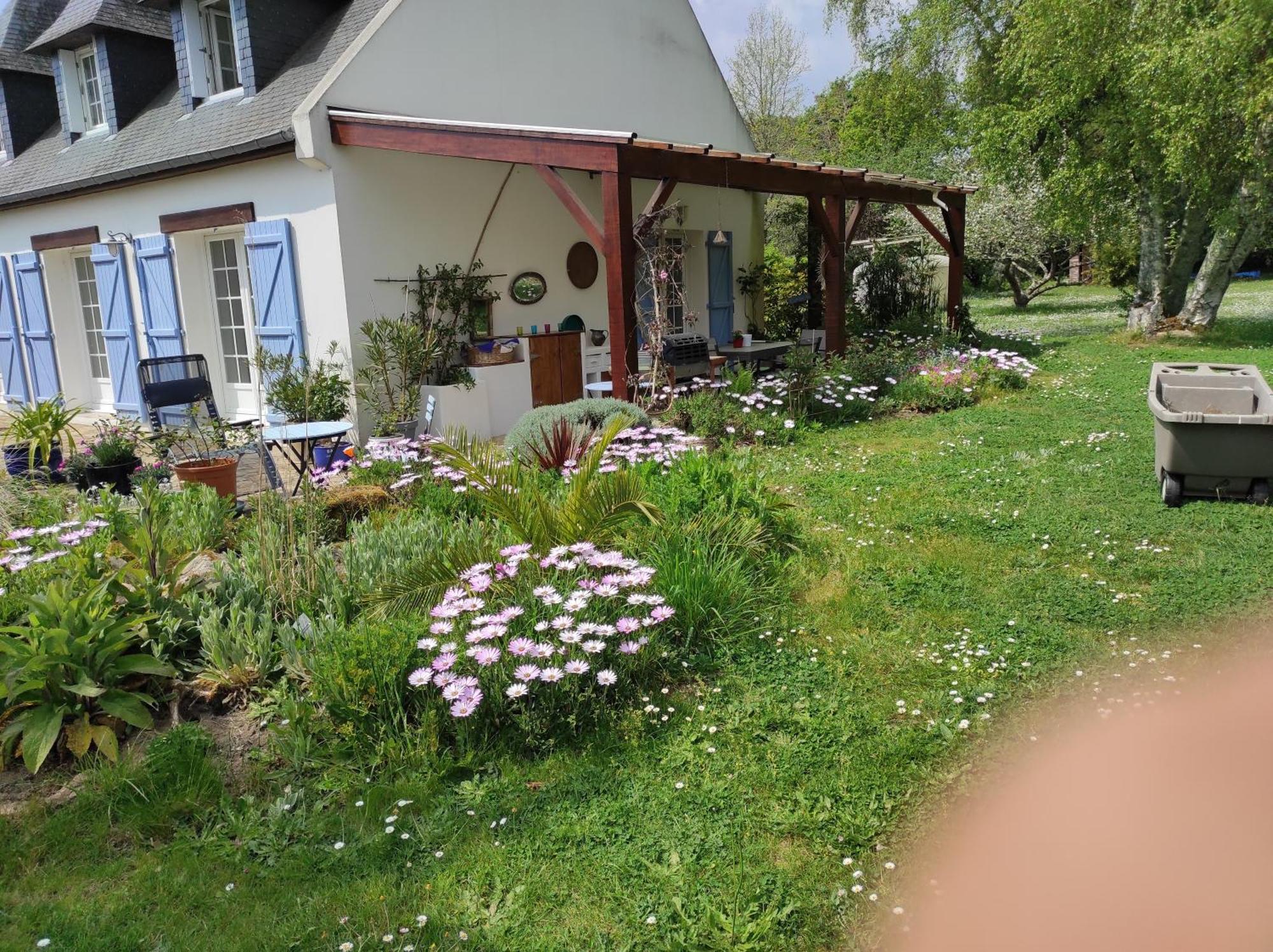 Grand Studio Duplex Avec Jardin La Trinité-sur-Mer Eksteriør bilde